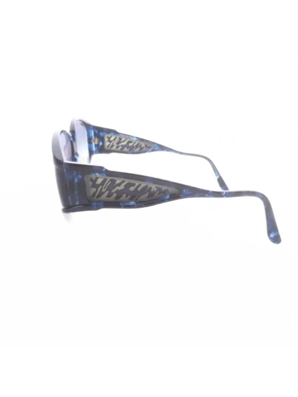 Saint Laurent Sunglasses Gradient Navy Eyewear